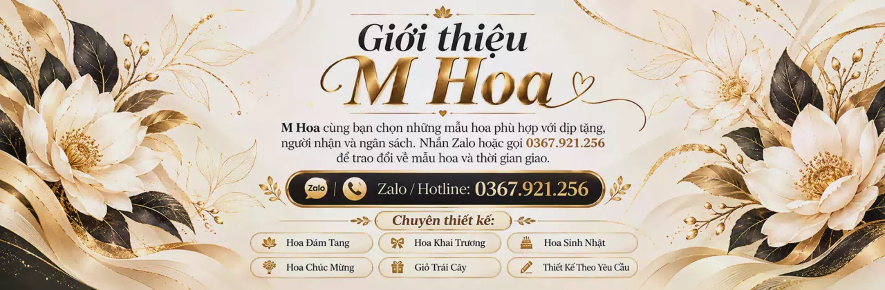 Ảnh bìa Shop hoa tươi Xã Tây Cốc Phú Thọ - Từ lời nhắn đến món hoa vừa ý